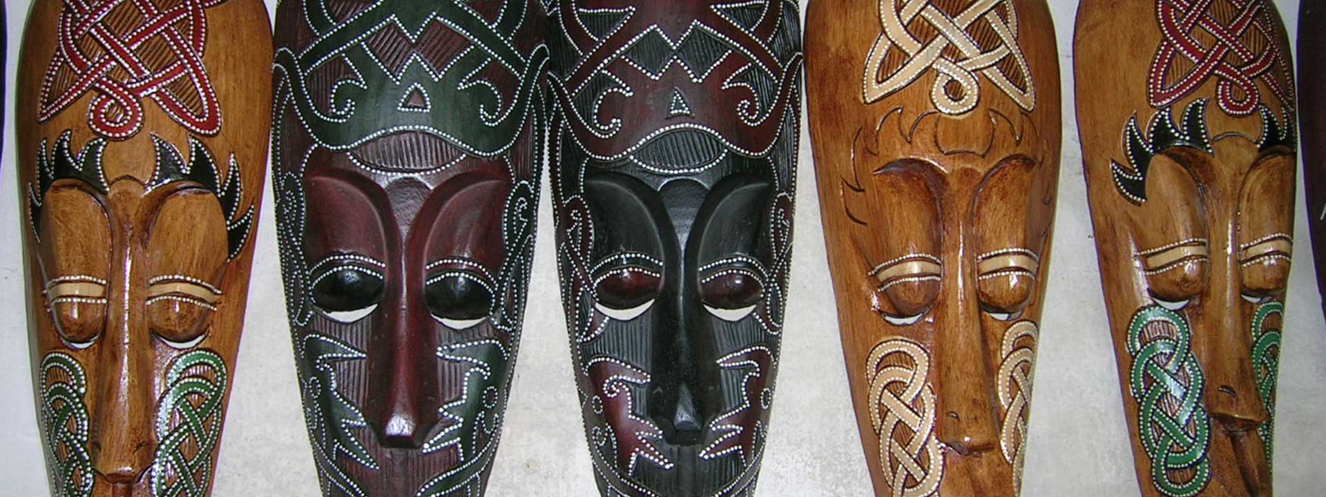 Bali Wooden Masks